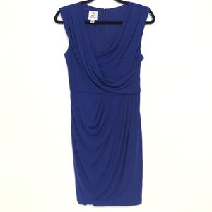 Suzi Chin for Maggy Boutique 2 navy royal blue EUC